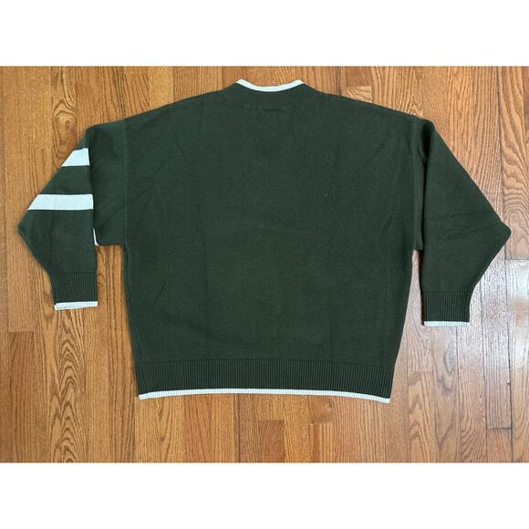 Nike Sportswear Classic V Neck Retro Oversized Sweater Men's Size Large- EUC - Picture 2 of 8